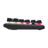 Corsair RGB clavier gaming mécanique Noir, Layout US (QWERTY), Corsair MLX Red v2, 80% (TKL)
