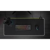 Corsair RGB clavier gaming mécanique Noir, Layout US (QWERTY), Corsair MLX Red v2, 80% (TKL)