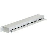 DeLOCK 43300 baie de branchements 1U, Panneau de brassage Gris, RJ-45, Gris, Montage de rack, 1U, 483 mm, 44 mm