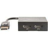 Digitus DisplayPort > Répartiteur 2x DisplayPort, Répartiteurs de DisplayPort Noir, 0,1 mètre, 4K