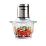 Domo Maxi-hachoir DO9244MC, Broyeur Inox/transparent