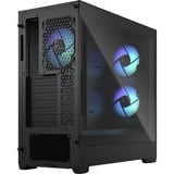 Fractal Design Pop Air RGB boîtier midi tower Noir | 2x USB-A | RGB | Verre Trempé