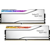 G.Skill  64 Go DDR5-6000 (2x 32 GB) Kit, Mémoire vive Argent, F5-6000J3036G32GX2-TR5NS, Trident Z5 Royal Neo, AMD EXPO