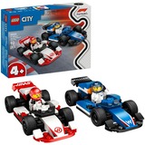 LEGO City - F1 Williams Racing et Haas F1 racing cars, Jouets de construction 60464