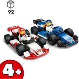 LEGO City - F1 Williams Racing et Haas F1 racing cars, Jouets de construction 60464