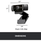 Logitech Webcam C922 Pro Stream Noir