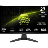 MSI MAG 276CF E20 27" Moniteur gaming incurvé Noir, 1x DisplayPort, 2x HDMI
