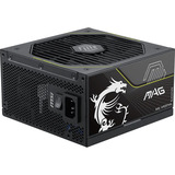 MSI MAG A1000PLS PCIE5 alimentation modulaire 1000 watt Noir, 1x 12V-2x6, 4x PCIe