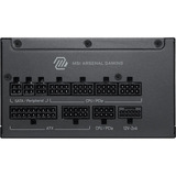 MSI MAG A1000PLS PCIE5 alimentation modulaire 1000 watt Noir, 1x 12V-2x6, 4x PCIe