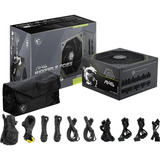 MSI MAG A1000PLS PCIE5 alimentation modulaire 1000 watt Noir, 1x 12V-2x6, 4x PCIe