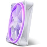 NZXT F120 RGB ventilateur de boîtier Blanc, 120 x 120 x 26 mm, PWM