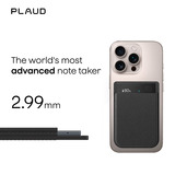 Plaud Note Pro, Enregistreur vocal Argent, 64 Go, Bluetooth (BLE 5.4), Wi-Fi double bande (2,4 GHz et 5 GHz)
