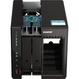 QNAP TS-253E-8G, NAS Noir, 2x HDMI, 2x LAN, USB 2.0, USB 3.0