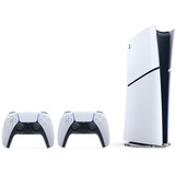 Sony PlayStation 5 Digital Edition (Slim) + manette supplémentaire, Console de jeu Blanc/Noir