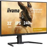 iiyama G-Master Gold Phoenix GB3290QSU-B1 31.5" Moniteur gaming Noir (Mat), 1x DisplayPort, 2x HDMI, 2x USB-A, 240 Hz