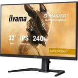iiyama G-Master Gold Phoenix GB3290QSU-B1 31.5" Moniteur gaming Noir (Mat), 1x DisplayPort, 2x HDMI, 2x USB-A, 240 Hz