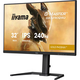 iiyama G-Master Gold Phoenix GB3290QSU-B1 31.5" Moniteur gaming  Noir (Mat), 240 Hz, HDMI, DisplayPort, USB-C, audio, AMD FreeSync