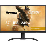 iiyama G-Master Gold Phoenix GB3290QSU-B1 31.5" Moniteur gaming  Noir (Mat), 240 Hz, HDMI, DisplayPort, USB-C, audio, AMD FreeSync