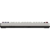 8BitDo Retro Mechanical Keyboard N Edition, clavier gaming Gris/rouge foncé, Layout États-Unis, Kailh Box White, TKL, Bluetooth Low Energy, Wireless 2.4G, USB