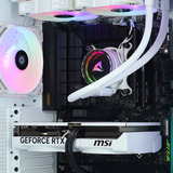 ALTERNATE Gamer Starter White i5-5070, PC gaming Blanc, Core i5-14600K | RTX 5070 | 32 Go | 1 To SSD