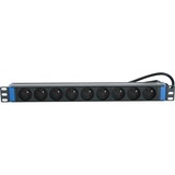 DSI 19" 9- prises Noir, 8x prises