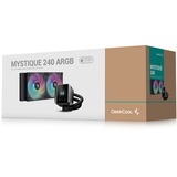 DeepCool MYSTIQUE 240 ARGB, Watercooling Noir