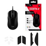 HyperX Pulsefire Haste 2, Souris gaming Noir, 400 - 26.000 Dpi, RGB LED