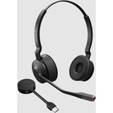 Jabra Engage 55 MS casque on-ear Noir, Mono