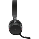 Jabra Evolve2 75 casque over-ear Noir, Link380a, Microsoft Teams