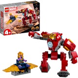 LEGO Marvel - La Hulkbuster d’Iron Man contre Thanos, Jouets de construction 76263