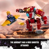 LEGO Marvel - La Hulkbuster d’Iron Man contre Thanos, Jouets de construction 76263