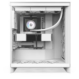 NZXT H7 Flow ( 2024 ) boîtier midi tower Blanc | 2x USB-A | 1x USB-C | Window