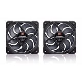 Noctua NF-A12x25 G2 PWM Sx2-PP ventilateurs de boîtier Noir, 2 pièces, 120 x 120 x 25 mm