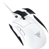 Razer Deathadder V4 Pro, Souris gaming Blanc, Jusqu'à 45 000 Dpi, 8000 Hz