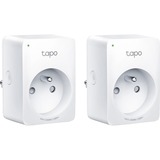 TP-Link TAPO P100 , Prise de courant Blanc, FR, 2 pièces