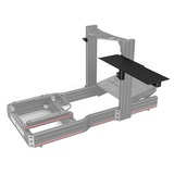 Trak Racer Plateau de table avec support pivotant, Montage Noir
