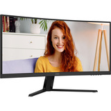 AOC CU34B3E 34" Moniteur UltraWide incurvé Noir, 1x DisplayPort, 1x HDMI, 120 Hz