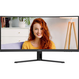 AOC CU34B3E 34" Moniteur UltraWide incurvé Noir, 1x DisplayPort, 1x HDMI, 120 Hz