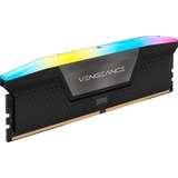 Corsair Vengeance RGB 64 Go DDR5-6600 (2x 32 Go) mémoire vive Noir, CMH64GX5M2B6600C32, XMP 3.0