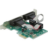 DeLOCK 90007.0, Contrôleur PCIe x1, 2x RS-232