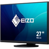 EIZO EV2760-BK 27" Moniteur Noir, 68,6 cm (27"), 2560 x 1440 pixels, Quad HD, LED, 5 ms, Noir