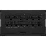 GIGABYTE GP-AE850PM PG5, 850 Watt alimentation  Noir, 6x PCIe, 1x 12VHPWR, Gestion des câbles