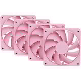HYTE FA12 ventilateurs de boîtier rose fuchsia, 4 pièces, 120 x 120 x 25 mm, PWM, 120 x 120 x 25 mm, PWM, 4 pièces