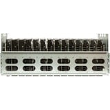 Inter-Tech 4F28 MINING-RACK, boîtier de serveur Noir | 2x USB-A