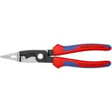 KNIPEX Pince d'installation électrique 13 82 200 Rouge/Bleu