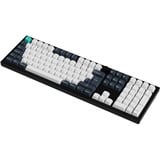 Keychron Q6 Max-M1Z QMK RGB clavier mécanique Noir, Layout BE (AZERTY), Gateron Jupiter Red, 100%, Hot-swappable, Bluetooth, 2.4GHz