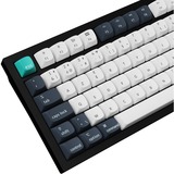 Keychron Q6 Max-M1Z QMK RGB clavier mécanique Noir, Layout BE (AZERTY), Gateron Jupiter Red, 100%, Hot-swappable, Bluetooth, 2.4GHz