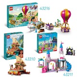 LEGO Disney Princess - Le voyage enchanté de la princesse, Jouets de construction 