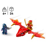 LEGO Ninjago - L’attaque du dragon rebelle de Kai, Jouets de construction 71801