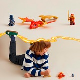 LEGO Ninjago - L’attaque du dragon rebelle de Kai, Jouets de construction 71801